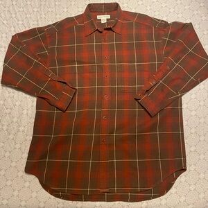 Vintage XL 100% Cotton Banana Republic heavy-duty long-sleeve shirt